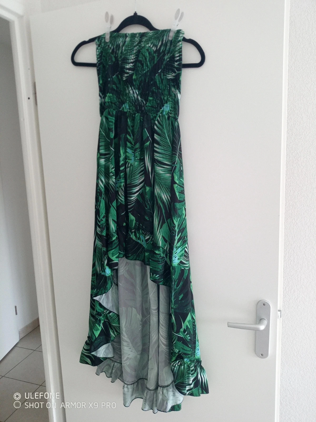 vestido longo Jungle assimétrico – photo 3
